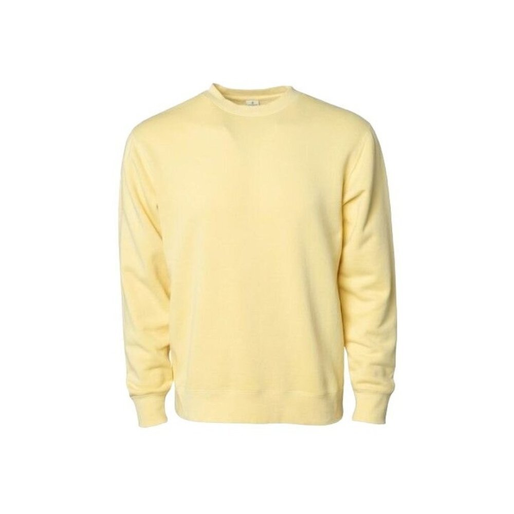Independent Trading Co. Midweight Pigment-Dyed Crewneck Sweatshirt Size XL‎